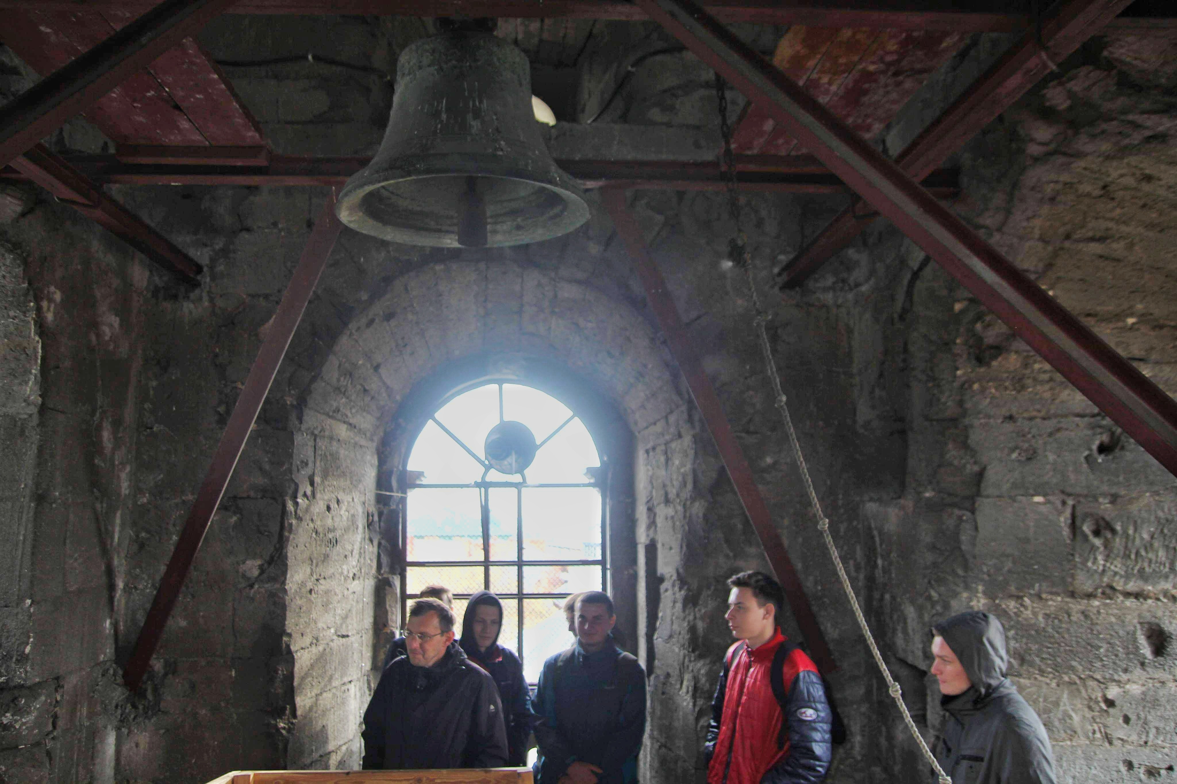 Оглядовий майданчик-дзвіниця Тернопільської катедри на висоті 22 метрів